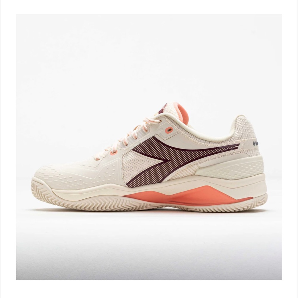 Diadora Blushield Torneo 3 AG Womens Clay Tennis Shoe size 7.5 new never worn - Picture 5 of 13